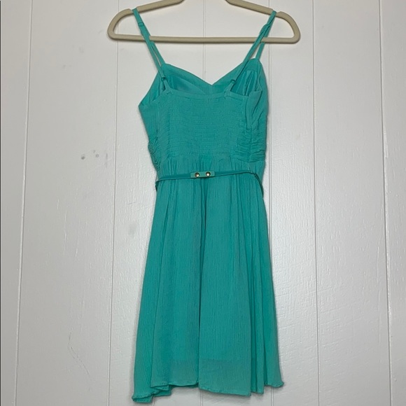 Candie’s Teal Blue Dress - Picture 5 of 8